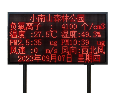 郑州负氧离子在线监测系统